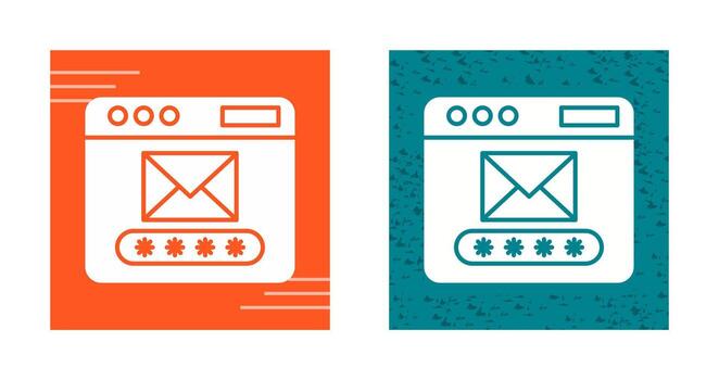Mail Code Vector Icon