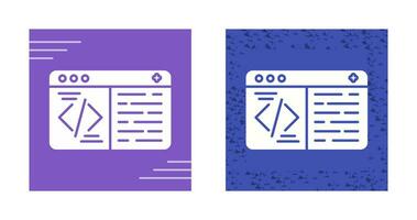 Coding Vector Icon