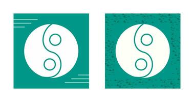 Yin Yang Vector Icon