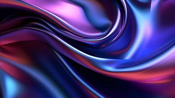 Abstract Wave Gradient Background photo