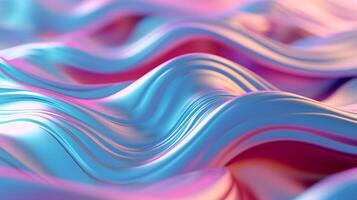 Abstract Wave Gradient Background photo