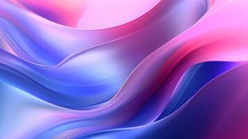 Abstract Wave Gradient Background photo