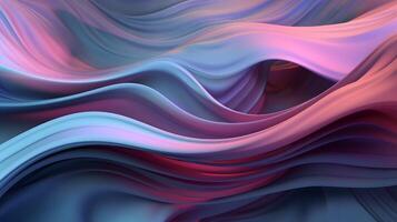 Abstract Wave Gradient Background photo