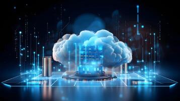 cloud system storage technology photo