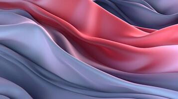 Abstract Wave Gradient Background AI Generated photo