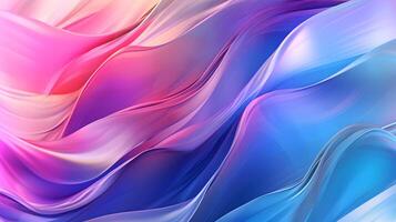 Abstract Wave Gradient Background photo