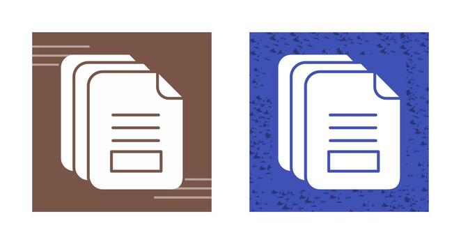 icono de vector de documento