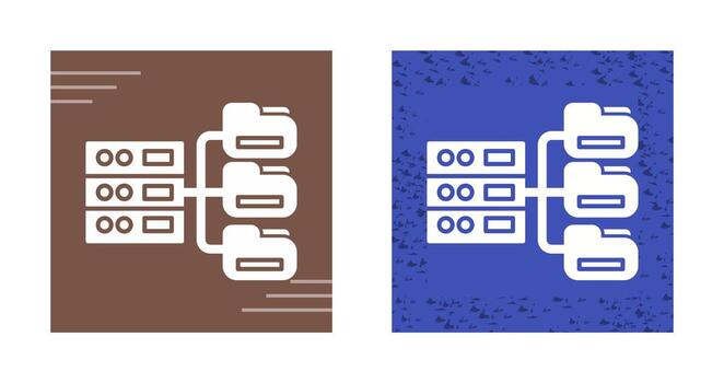 icono de vector de base de datos