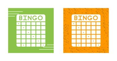 icono de vector de bingo