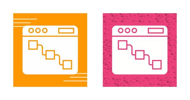 icono de vector de secuencia