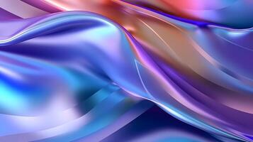 Abstract Wave Gradient Background photo