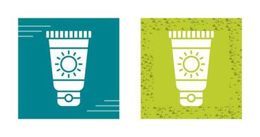 Sun Cream Vector Icon