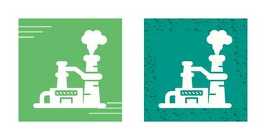 Nuclear Plant Vector Icon