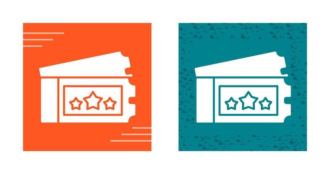Ticket Vector Icon