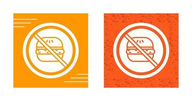 No Eating Vector Icon