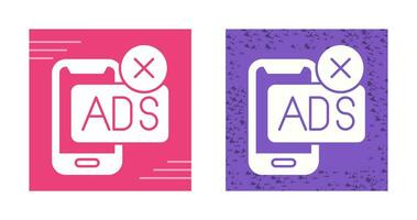 AD Block Vector Icon