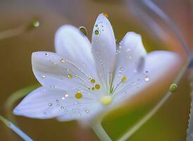 ver de vistoso belleza de flor plantas por ai generado foto