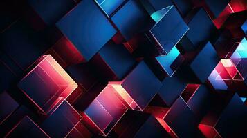 abstract technology neon background photo