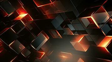 abstract technology neon background photo