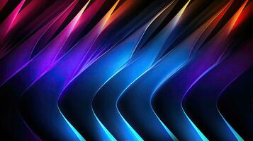 abstract technology neon background photo