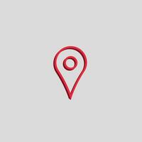 Location icon vector