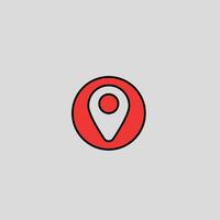 Location icon vector