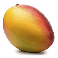 Mango isolated no white background. AI Generative photo