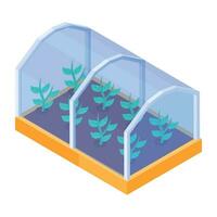 Check out plant hydroponics isometric icon vector