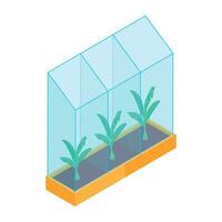 Check out plant hydroponics isometric icon vector