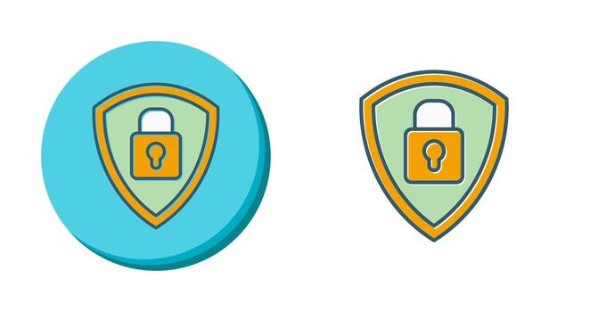 icono de vector de seguridad