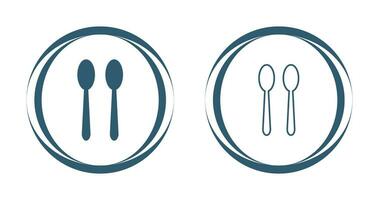 Spoons Vector Icon