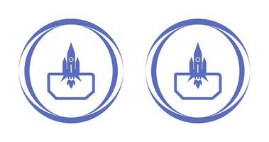 Space Shuttle Vector Icon