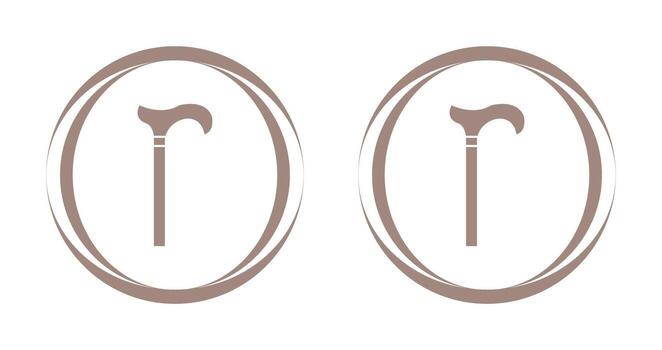 icono de vector de pila de caminar