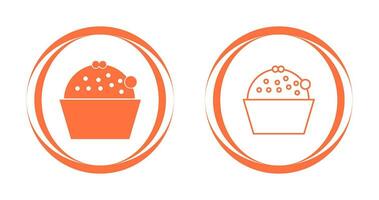 Cup Cake Vector Icon