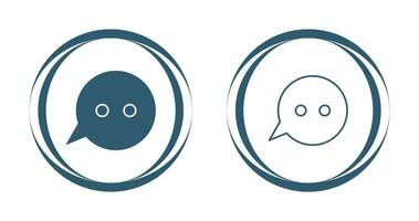 Message Bubbles Vector Icon