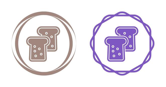 icono de vector de pan