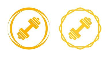 Dumbbell Vector Icon