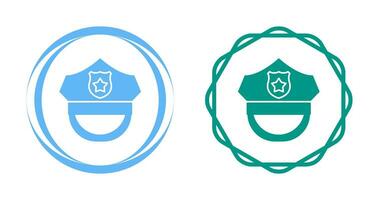 Police Hat Vector Icon