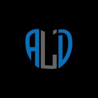 ALD letter logo creative design. ALD unique design. vector