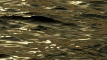 abstrakt hav vågor krusning bakgrund antal fot. video