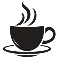 coffee cup isolate clipart ai generative png