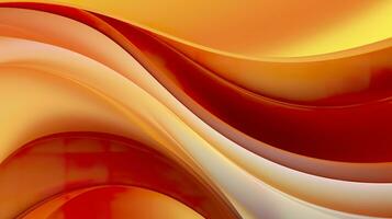 An Abstract Background in Organic Shapes and Colorful Gradients. AI Generative photo