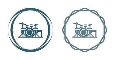 Drum Set Vector Icon