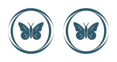 icono de vector de vuelo de mariposa