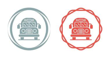 School Bus Vector Icon