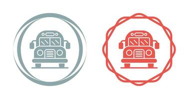 School Bus Vector Icon