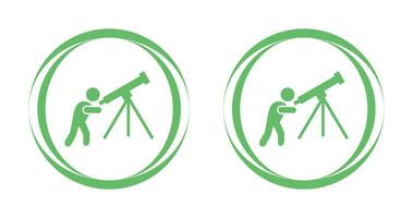 Adjusting Telescope Vector Icon