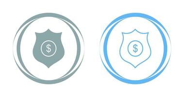 Dollar Badge Vector Icon