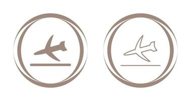 Flight Landing Vector Icon