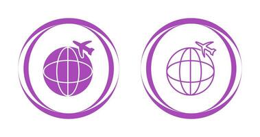 International Flights Vector Icon